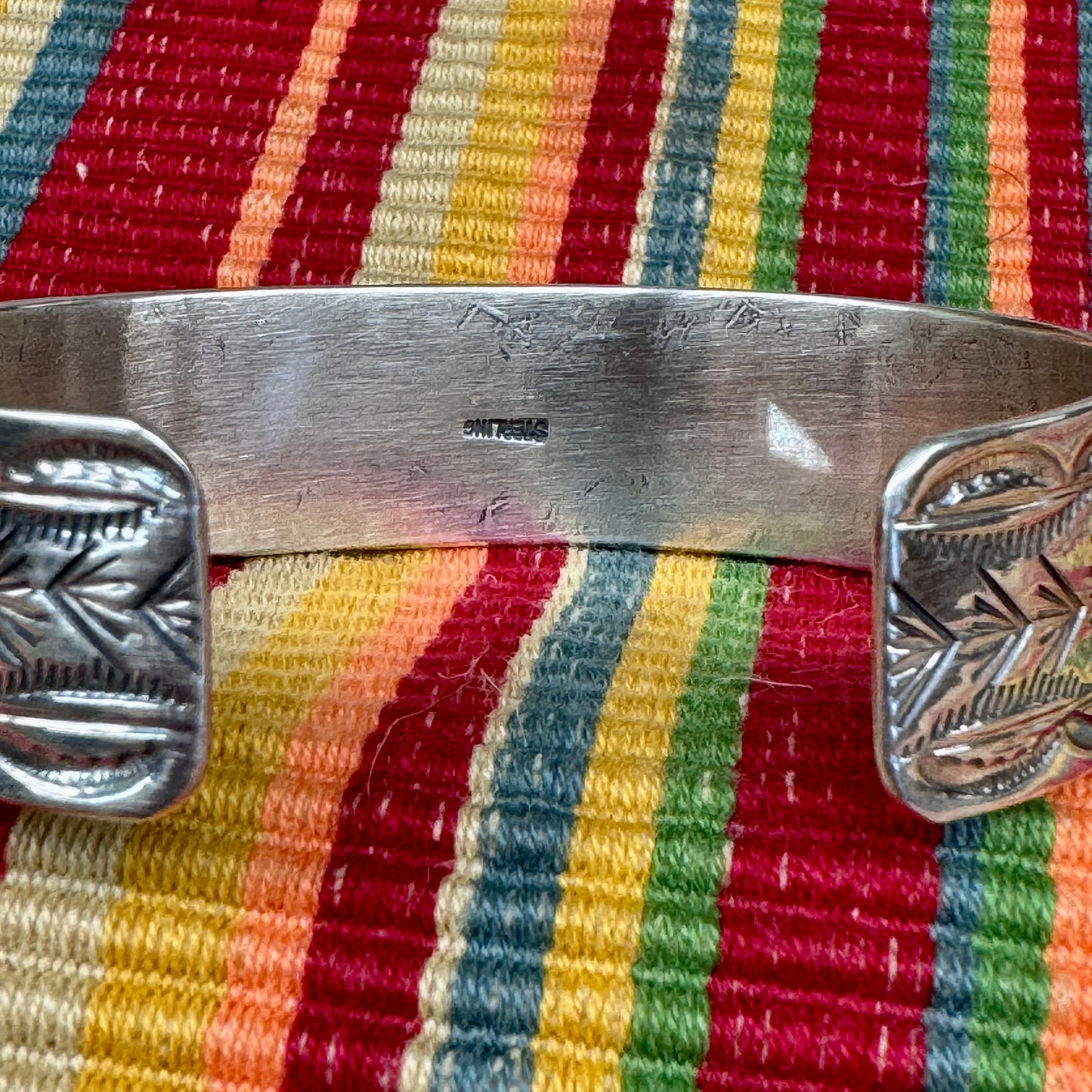 Sterling and Turquoise Cuff
