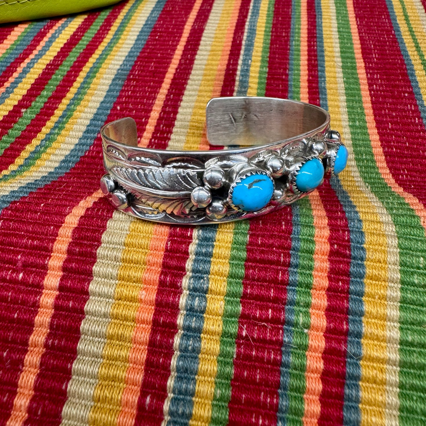 Sterling and Turquoise Cuff
