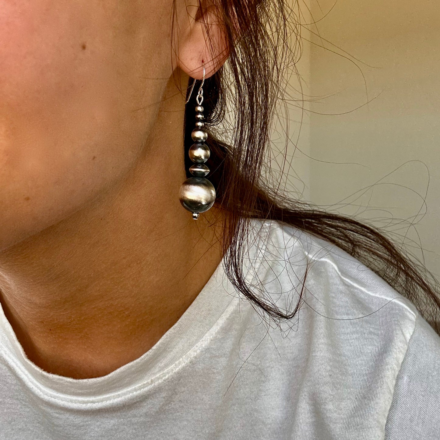 Navajo Pearl Earrings