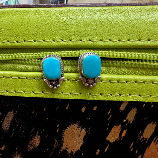 Turquoise studs