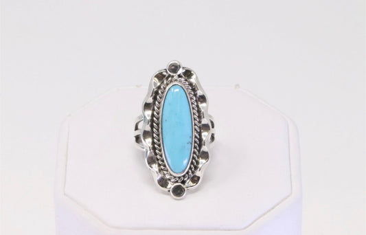 Sterling and turquoise ring