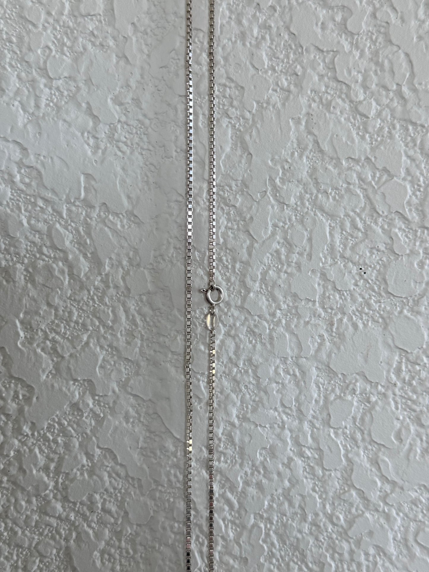 Sterling Box Chain Necklace