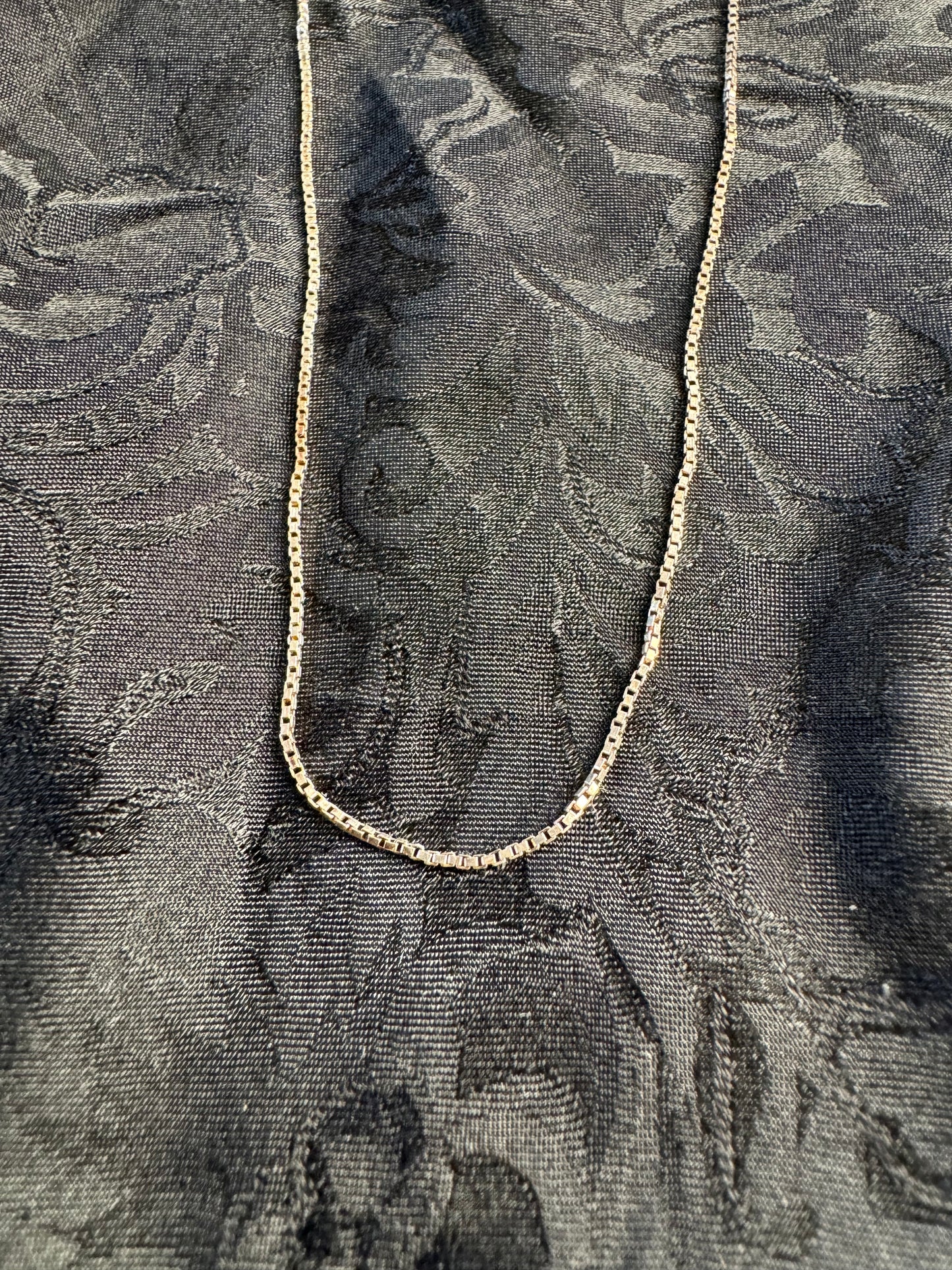 Sterling Silver Box Chain