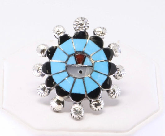 Zuni SunFace Ring